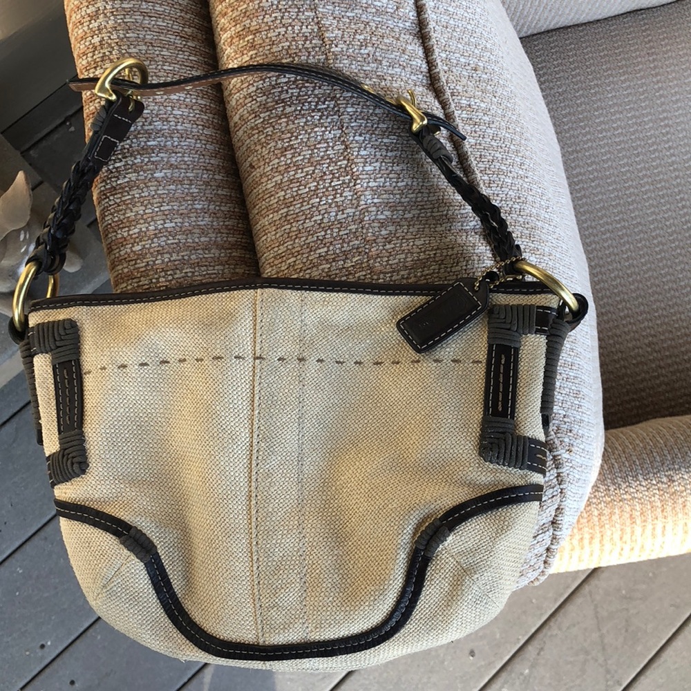 Coach bag hand crafted